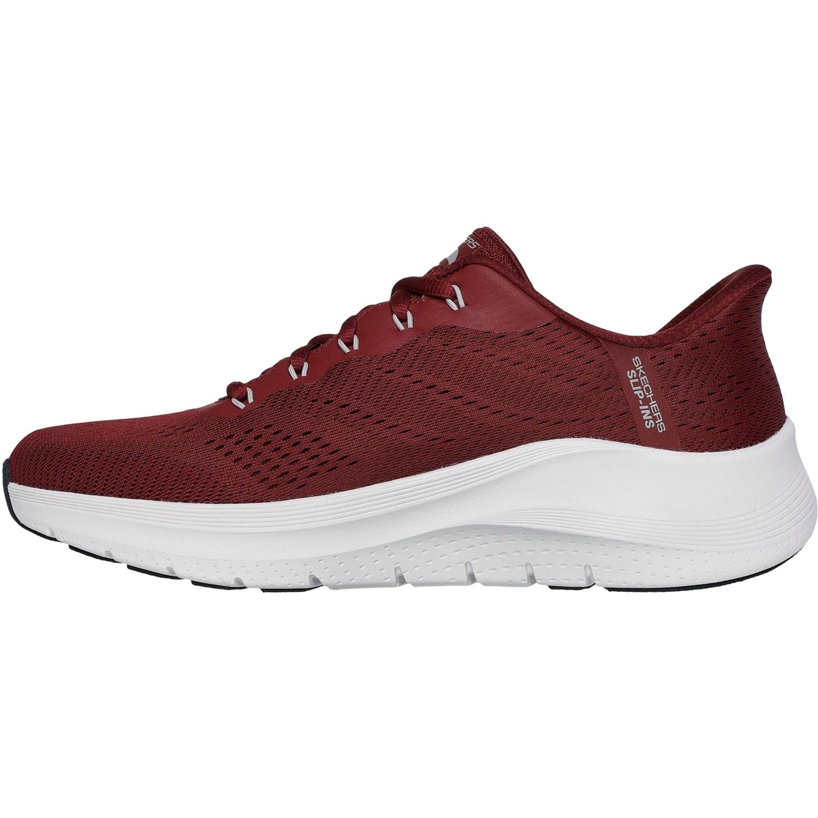 Skechers Arch Fit 2.0 Lestur Textile Men's Burgundy Sneakers