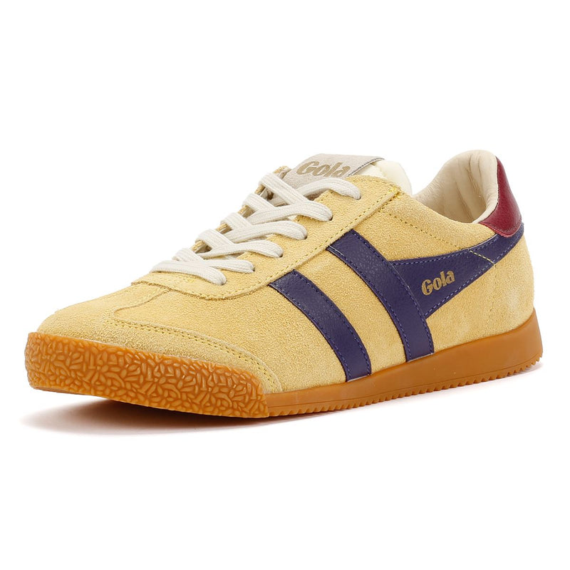 Gola Elan Suede Women's Pollen/Cerise Sneakers