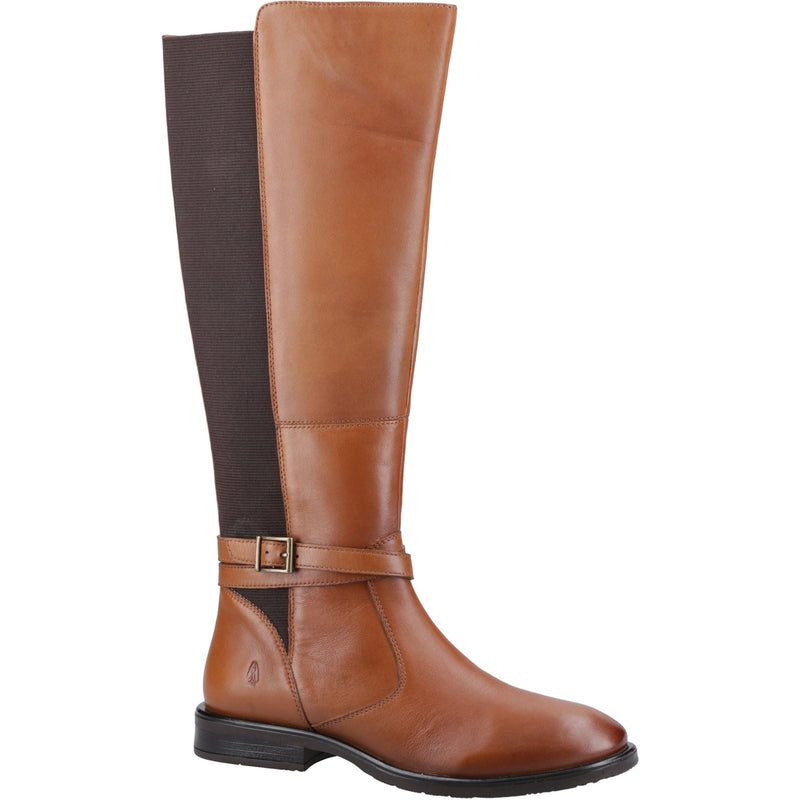 Hush Puppies Victoria Leather Women's Tan Boots