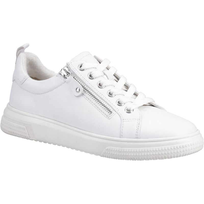 Hush Puppies Martha Leather Women's White Sneakers