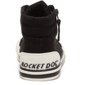 Rocket Dog Jazzin Hi Cotton Women's Black Sneakers