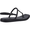 Crocs Miami Thong Flip Synthetic Women's Black Sandals