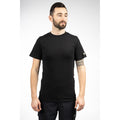 Caterpillar Essentials Short-sleeve Cotton Men's Black T-Shirt