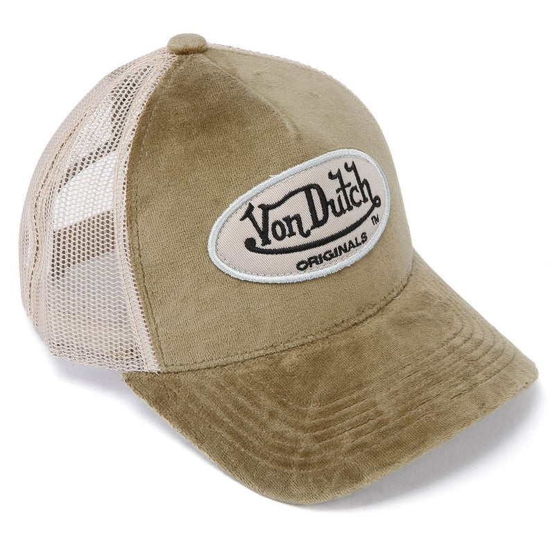 Von Dutch Trucker Kent Cotton Khaki / Sand Caps