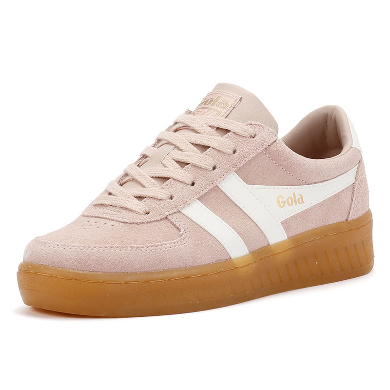 Gola Grandslam Suede Women's Rose/Off White Sneakers