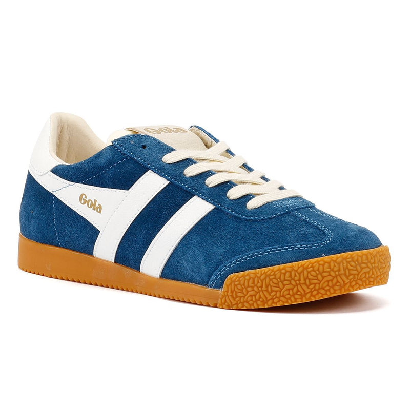 Gola Elan Suede Women's Marine Blue/White Sneakers
