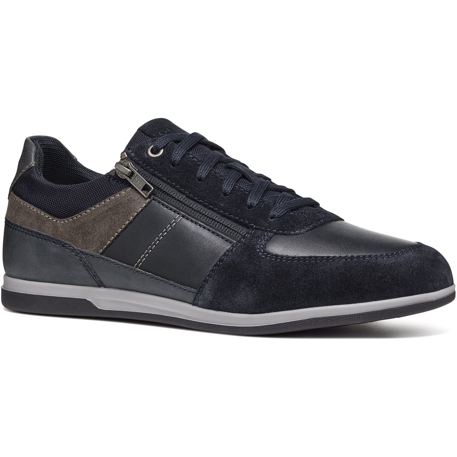 Geox U Renan B Suede Men's Navy/Grey Sneakers