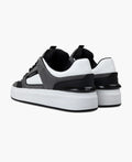 Cruyff Kickturn Leather Men's Mid Gray/White Sneakers