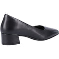 Hush Puppies Alina Court Shoe Leather Women's Black Heels
