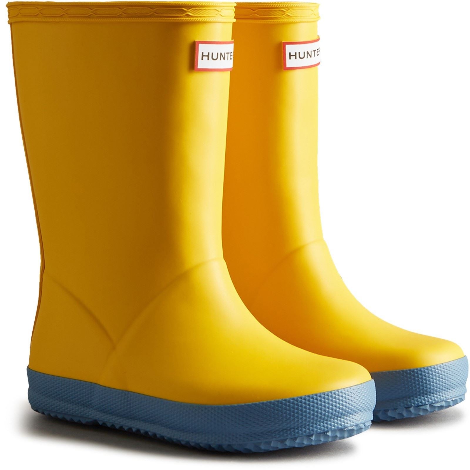 Hunter Kids First Boot Rubber Kid's Hunter Yellow Wellington Boots