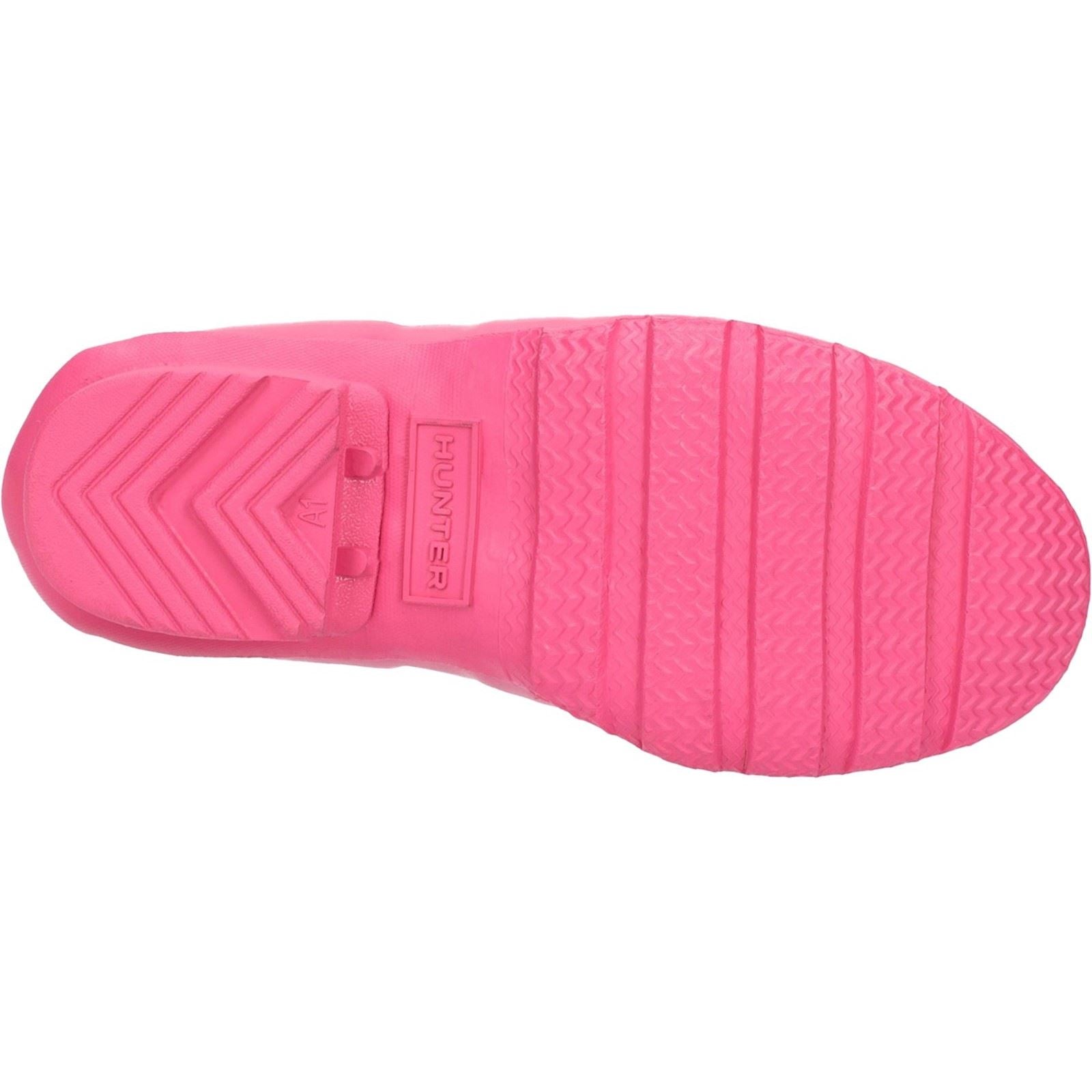 Hunter Kids First (Matte) Rubber Bright Pink Wellington Boots