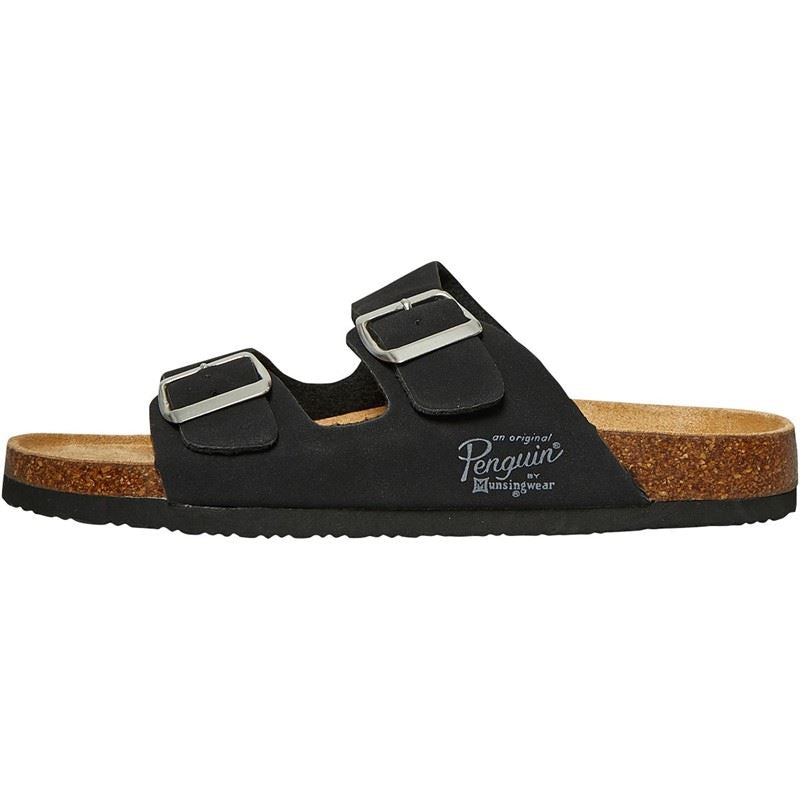 Penguin Port 2 Women's Black Sandals