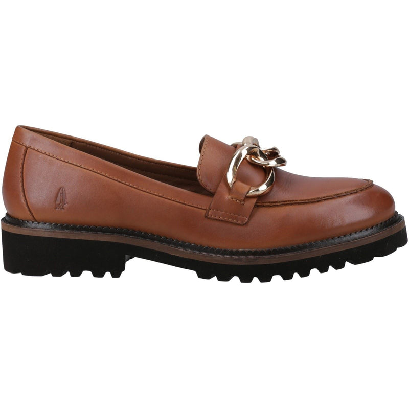 Hush Puppies Gianna Leather Women's Tan Loafers