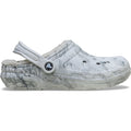 Crocs Classic Lined Clog Thermoplastic Women's Grey Swirl Clogs