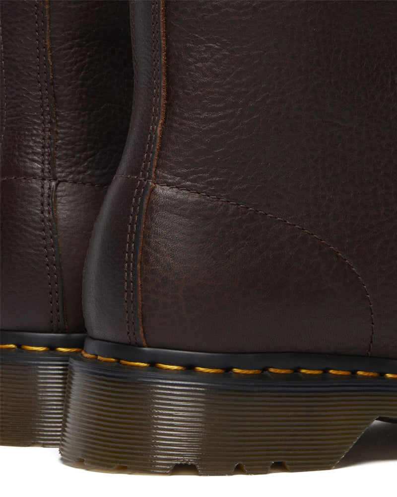 Dr. Martens 1460 Pascal Warm Lined 8 Eye Leather Dark Brown Boots