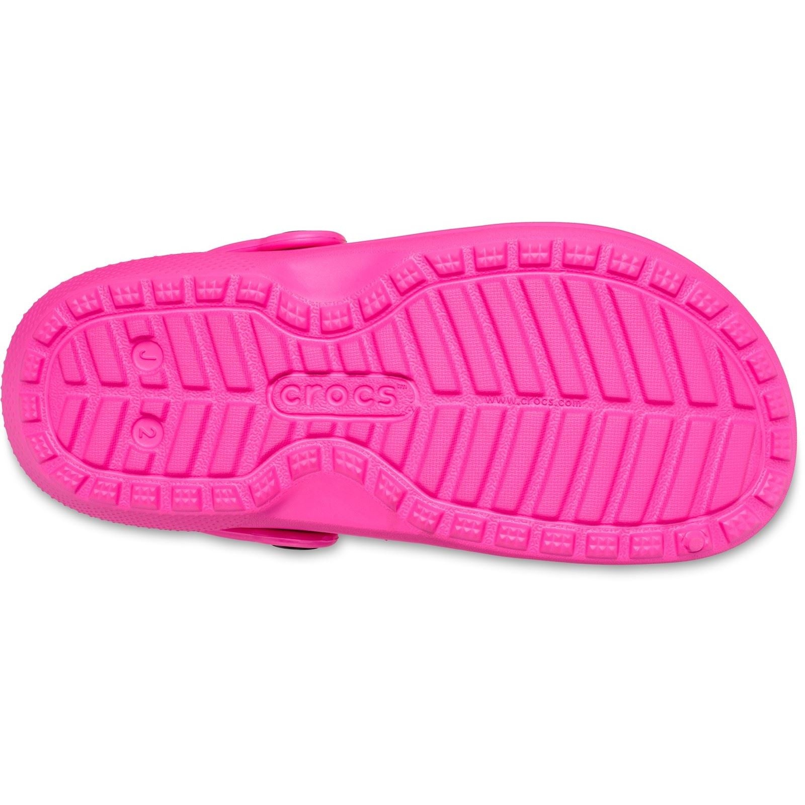 Crocs Classic Lined Thermoplastic Kid's Pink Crush Clogs