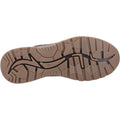 Hush Puppies Pele Leather Men's Brown Nubuck Lace-Up Shoes