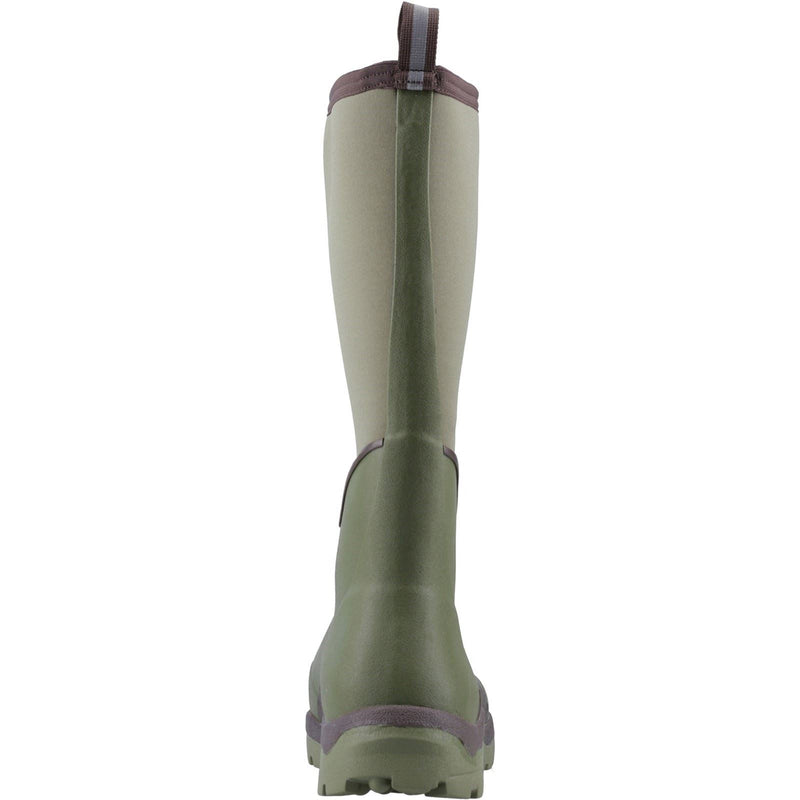 Muck Boots Calder Rubber Olive Wellington Boots