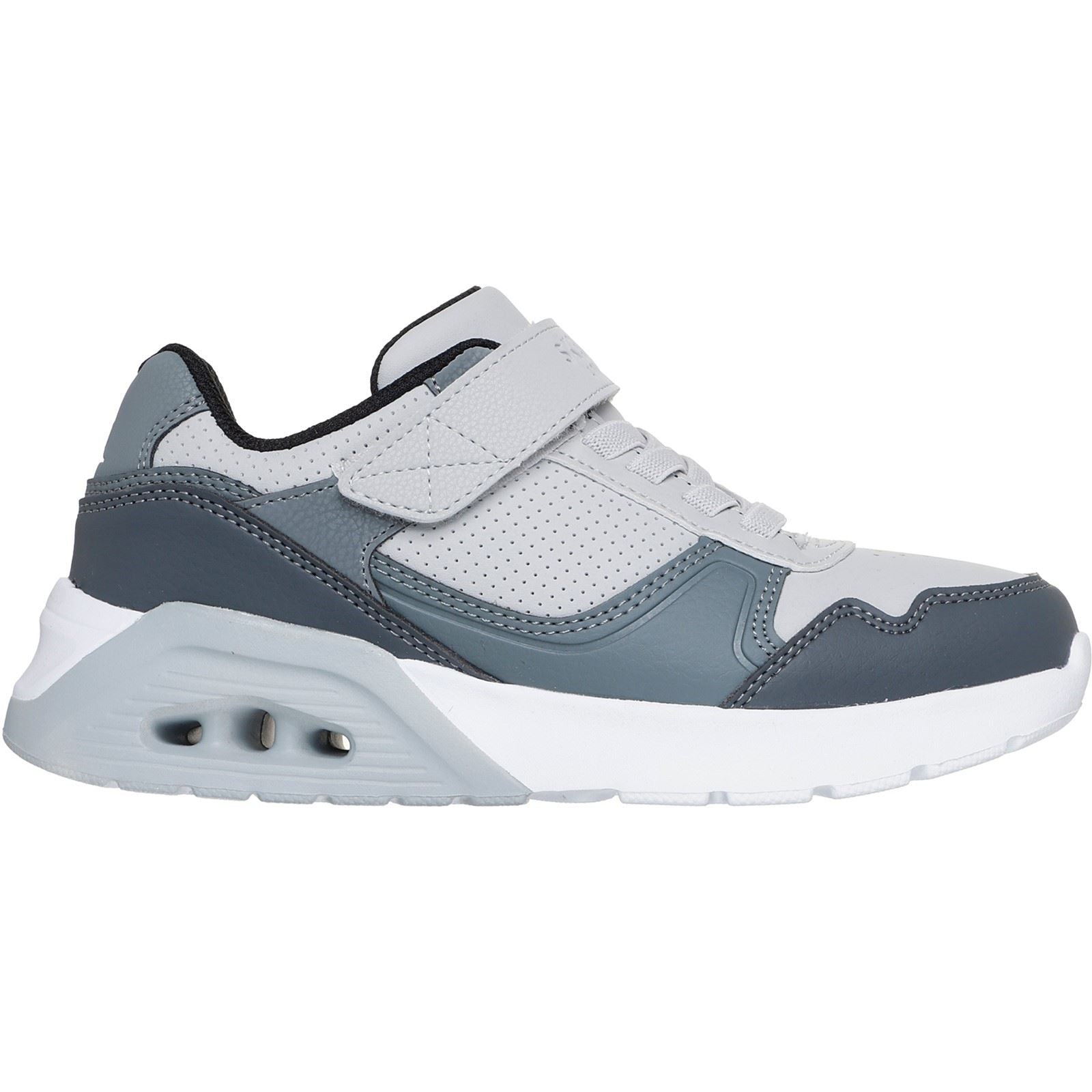 Skechers Uno Lite 2.0 Pillar Duo Boy's Light Grey Trainers