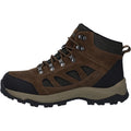 Hi-Tec Bandera Expedition Mid Wide Leather Men's Smokey Brown/Khaki Hiking Boots