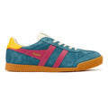 Gola Elan Suede Women's Peacock/Fuchsia Sneakers