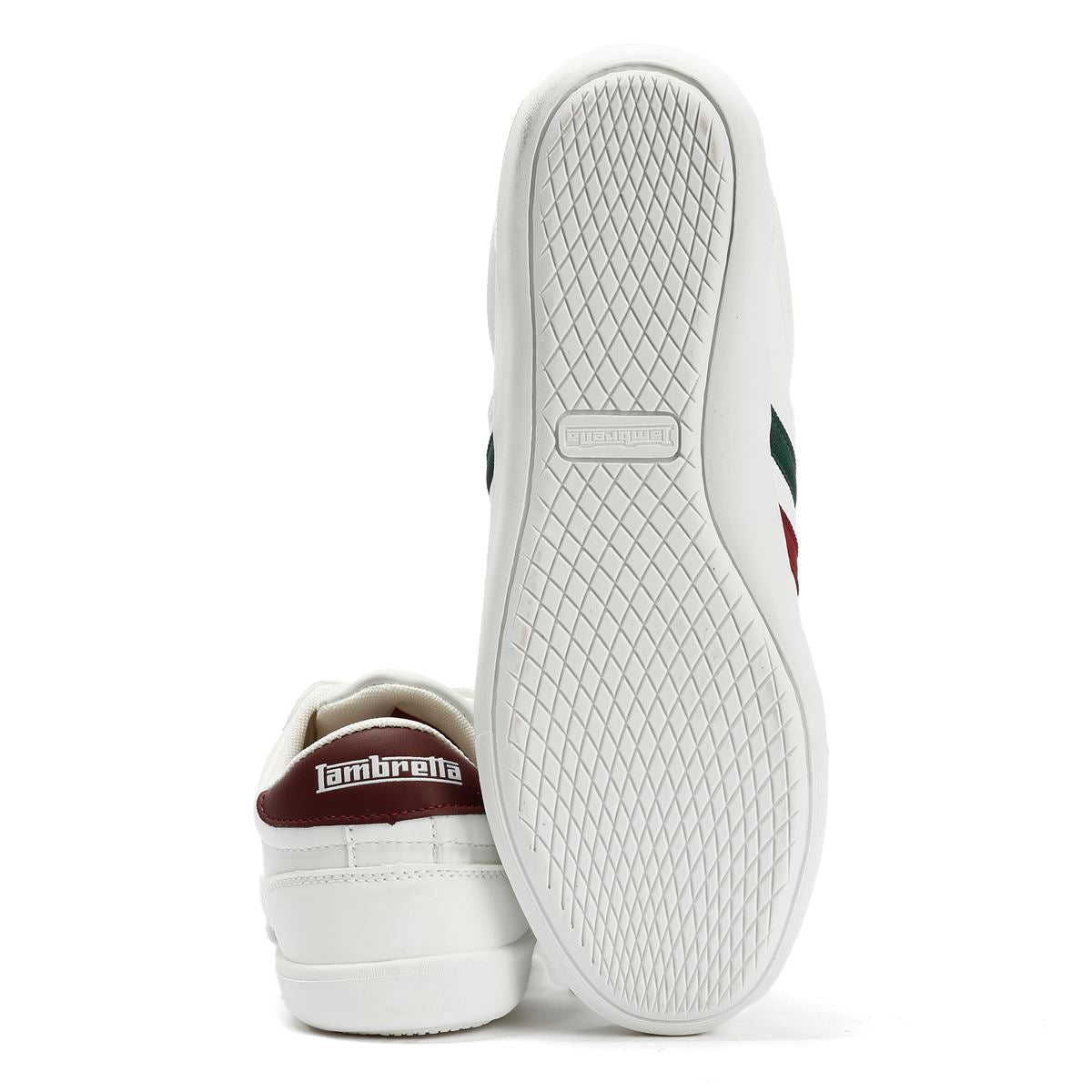 Lambretta Vulkan Men's White Italian Sneakers