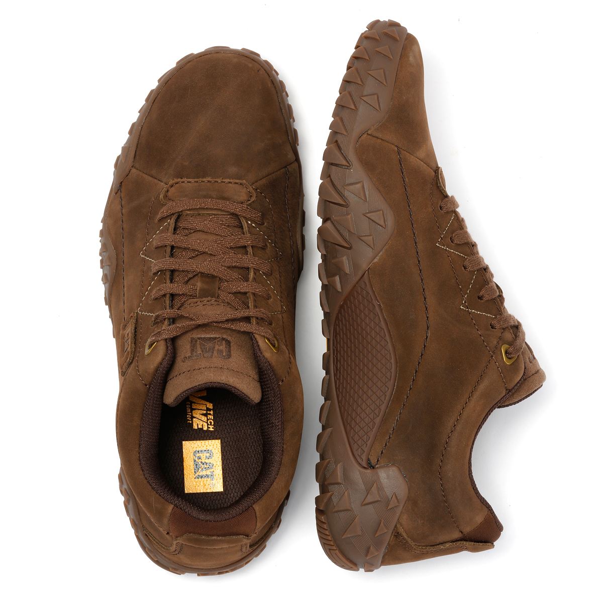 Caterpillar Gridlock Lo Tumbled Nubuck Men's Carafe Lace-Up Shoes