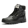 Palladium Pampa HI Snow Warm Leather Women's Black Boots