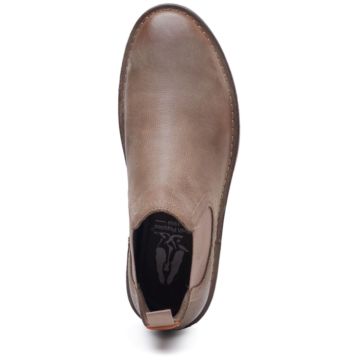 Hush Puppies Shaun Leather Men's Stone Boots