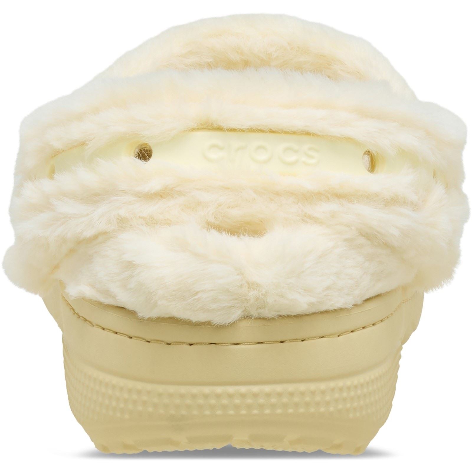 Crocs Classic Unfurgettable Polyester Women's Vanilla Clogs