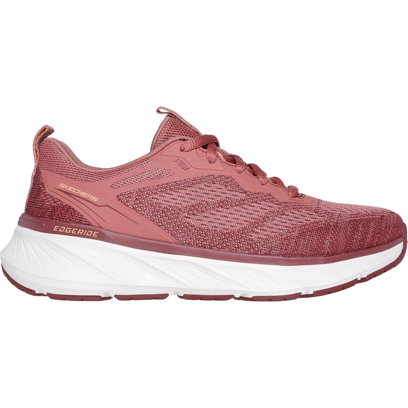 Skechers Edgeride Power Flow Textile Women's Dark Mauve Sneakers