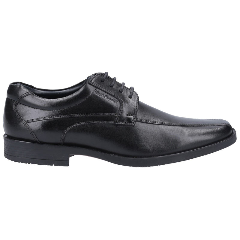 Hush Puppies Brandon Leather Men's Black Lace-Up Shoes