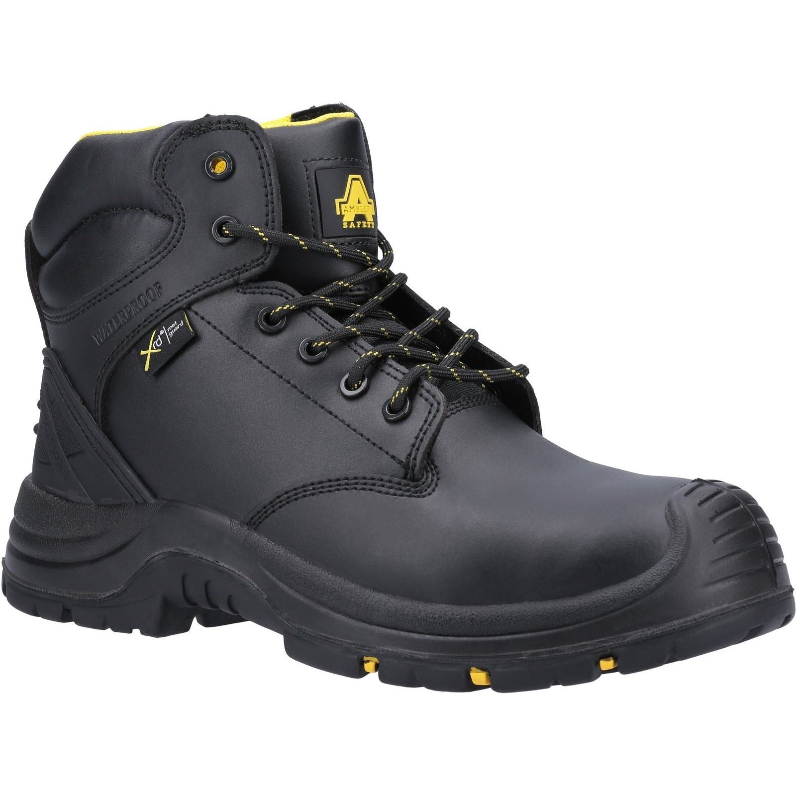 Amblers Safety AS303C Wrekin Leather Black Safety Boots