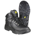 Amblers Safety FS218 Leather Black Safety Boots