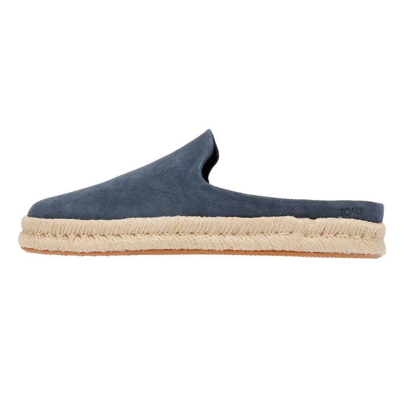 TOMS Santiago Suede Men's Navy Mules