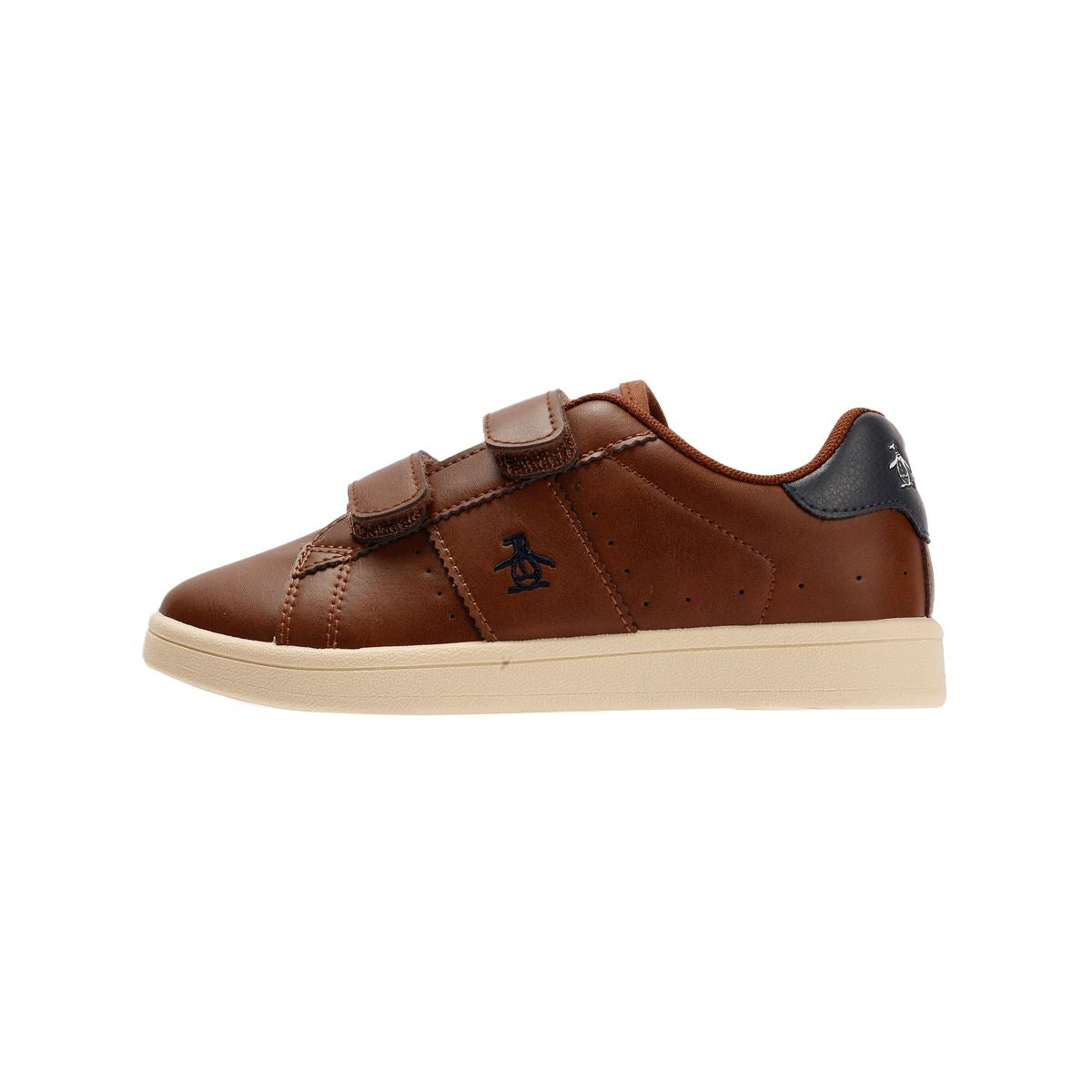 Penguin Junior Marble Tan/Navy Sneakers