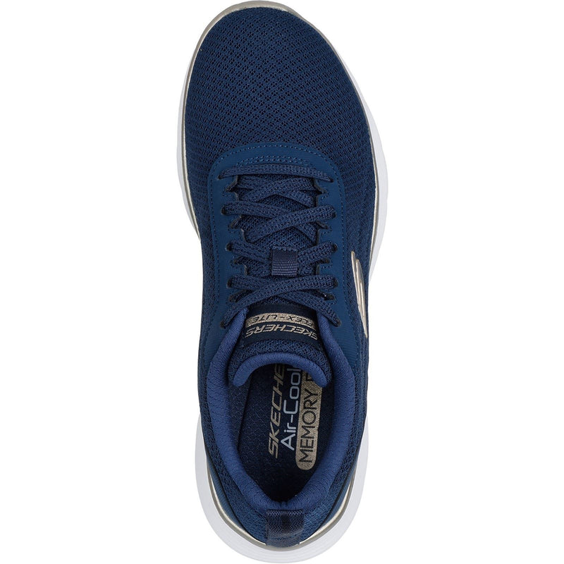 Skechers Flex Appeal 5.0 Uptake Textile Women's Navy/Gold Sneakers