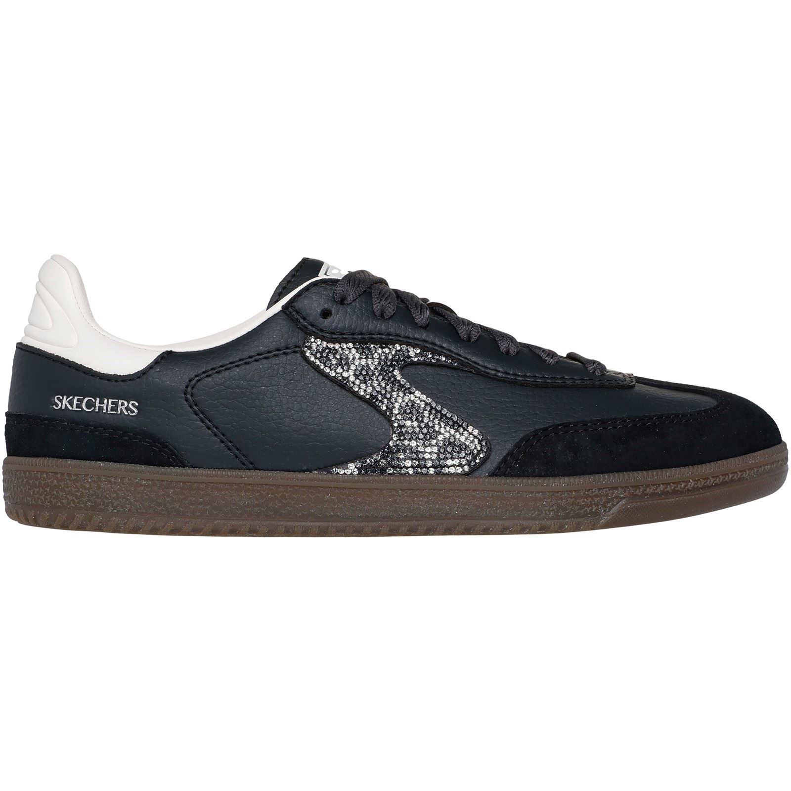 Skechers Hotshot Shimmering Spots Women's Black/White Sneakers