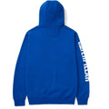 Caterpillar Trademark Banner Cotton Men's Blue Hooded Sweatshirt