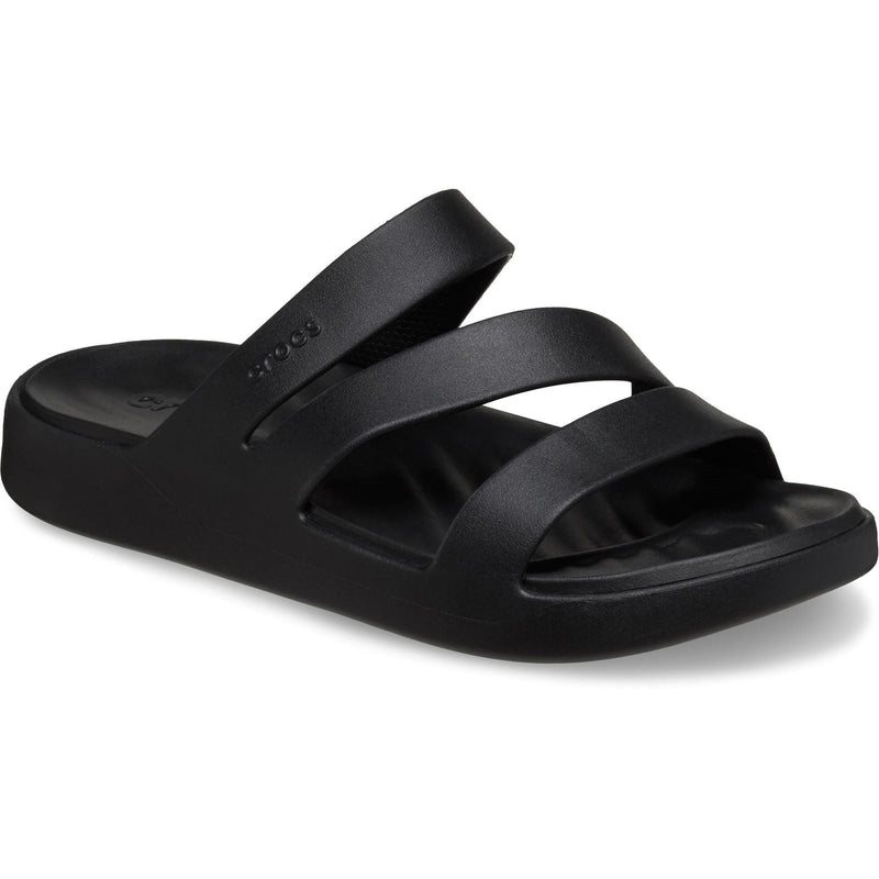 Crocs Getaway Strappy Synthetic Women's Black Sandals