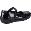 Hush Puppies Aria Patent JNR Leather Girls's Black Shoes