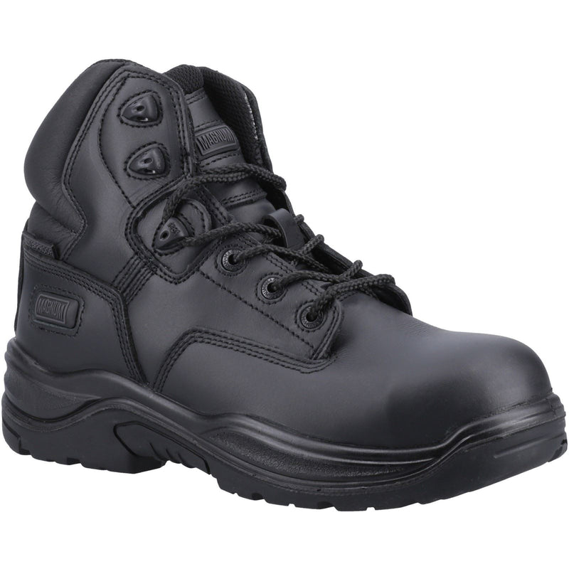 Magnum Responder Leather Black Safety Boots
