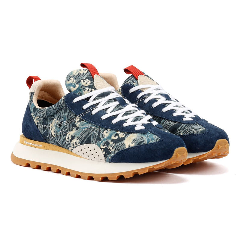 Flower Mountain New Asuka Blue Sneakers