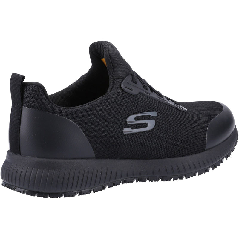 Skechers Workwear Squad Sr Wide Textile Women's Black Safety Sneakers