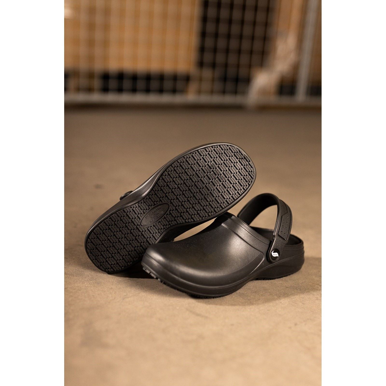 Skechers Workwear Riverbound Men's Black Clogs
