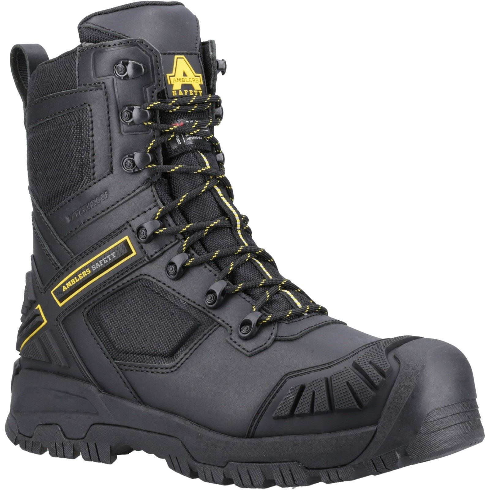 Amblers Safety Dynamite Leather Black Safety Boots