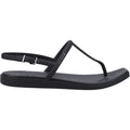 Crocs Miami Thong Flip Synthetic Women's Black Sandals