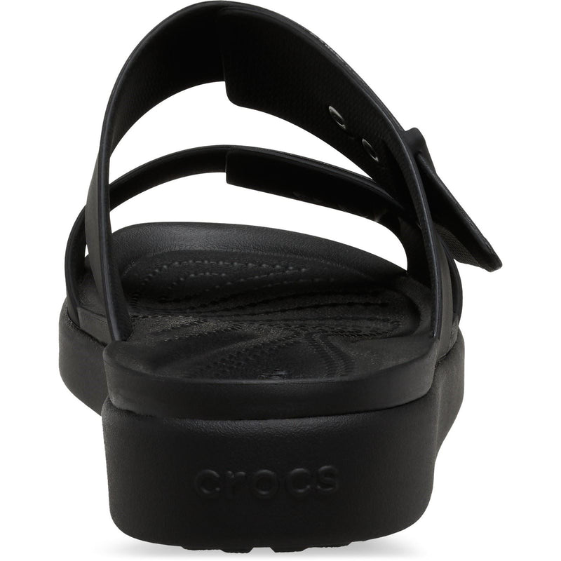 Crocs Brooklyn Buckle Women's Black Sandals