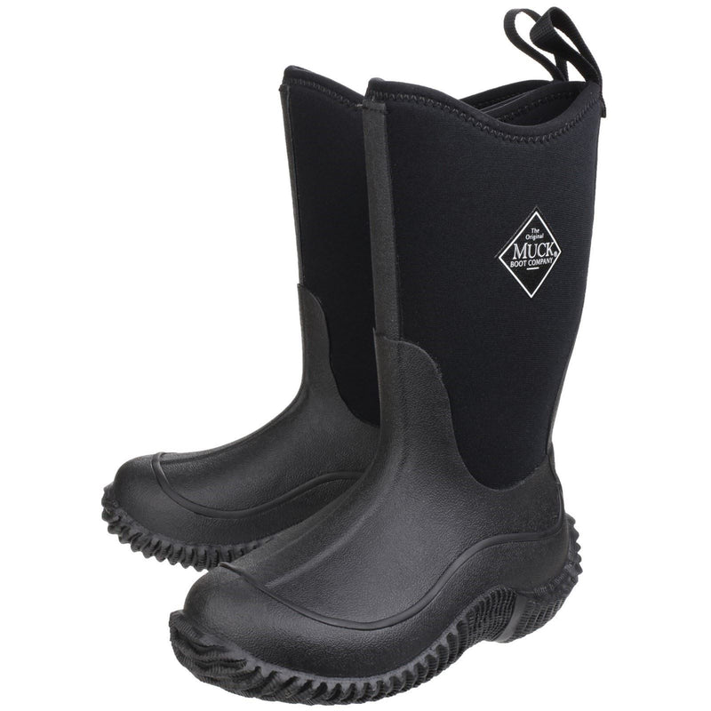 Muck Boots Hale Rubber Black Wellington Boots