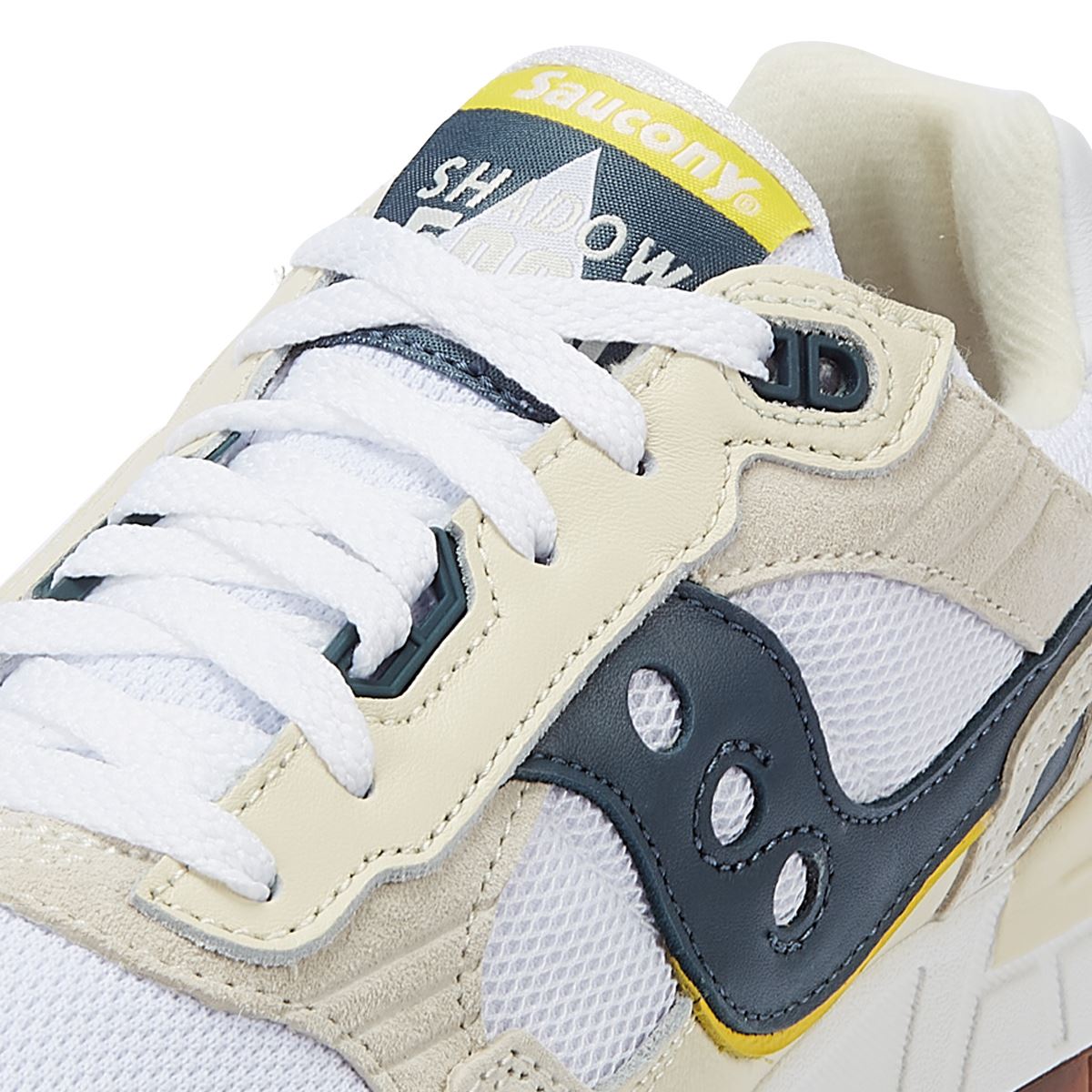 Saucony Shadow 5000 White/Blue Sneakers